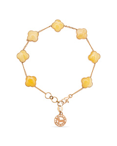 Браслет из золота (Au 585) с янтарем 916030023aa код:000015850 |Darvin