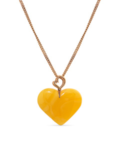 Подвеска из золота (Au 585) с янтарем 418930006dd код:000015877| Darvin