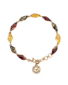 Браслет из золота (Au 585) с янтарем 916060023aa код:000015851| Darvin